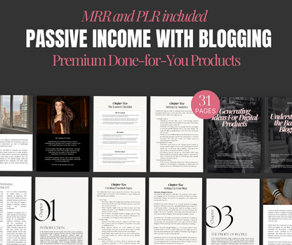 Generate Passive Income With Blogging