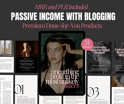 Generate Passive Income With Blogging