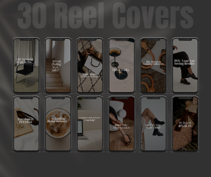 Vol 3. Instagram Reels, Hooks, Captions & Reel Covers