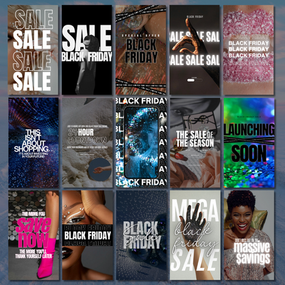 The Ultimate Black Friday Social Media Content Bundle