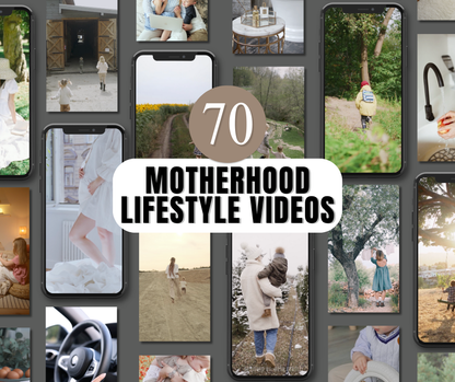 Motherhood Vol 2. Lifestyle Aesthetic Stock Videos 70