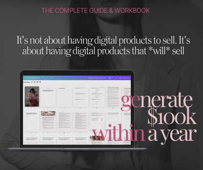 Generate $100k Within A Year Guide & Workbook